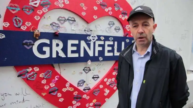 antonio roncolato sopravvissuto al rogo della grenfell tower