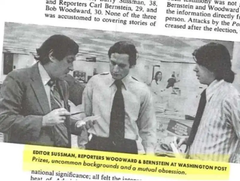 barry sussman con woodward e bernstein