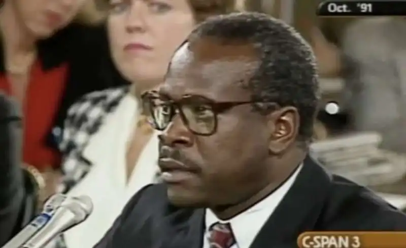 clarence thomas audizioni senato 1991 