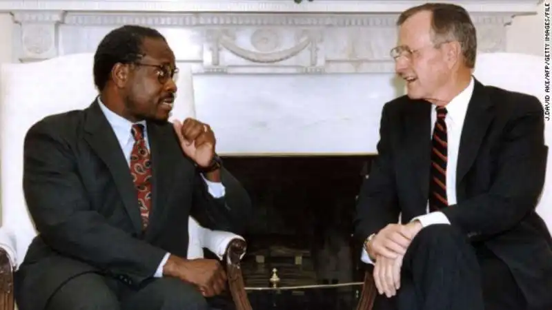 clarence thomas george bush senior  