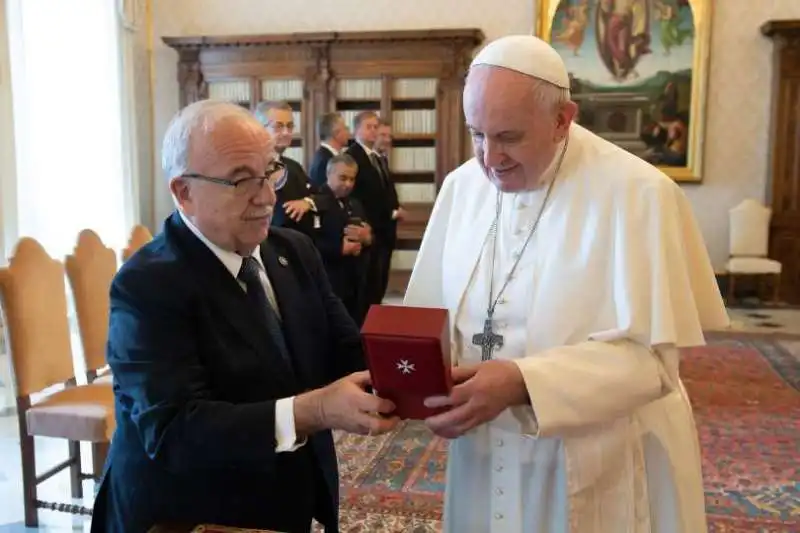 fra marco luzzago  con bergoglio 