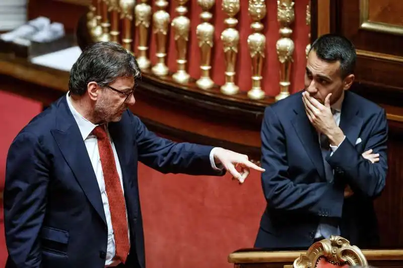 giancarlo giorgetti luigi di maio  1