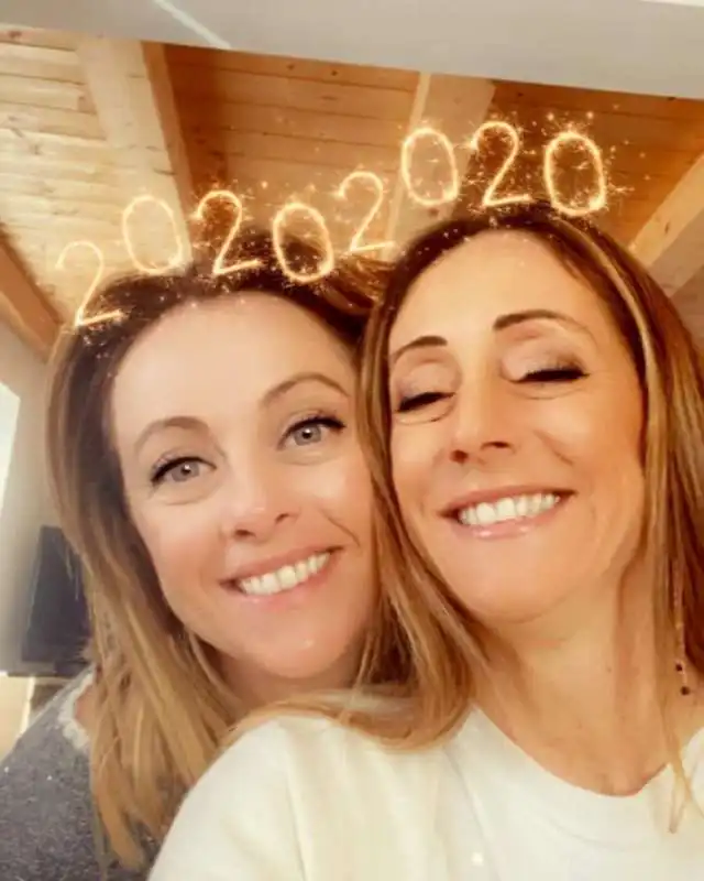 giorgia e arianna meloni 