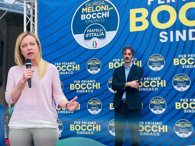 giorgia meloni e priamo bocchi 2