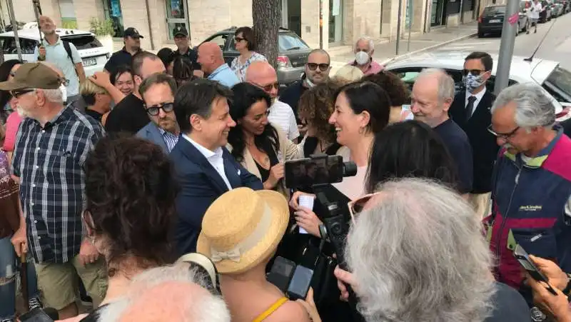 giuseppe conte a civitanova 