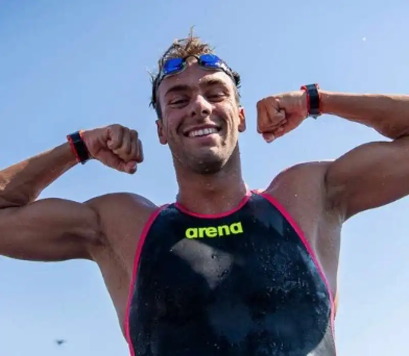 gregorio paltrinieri oro nei 10 km di nuoto a budapest 6