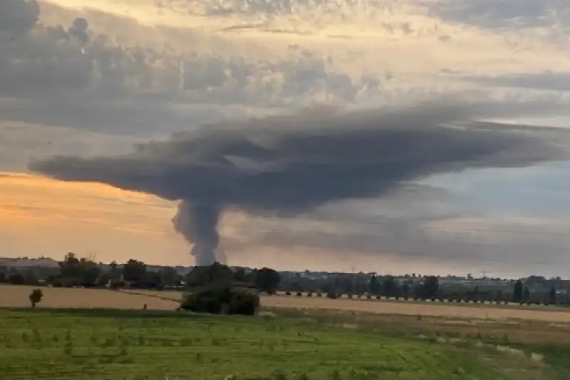 incendio impianto malagrotta