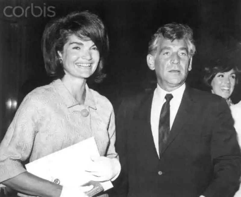 JACKIE KENNEDY LEONARD BERNSTEIN