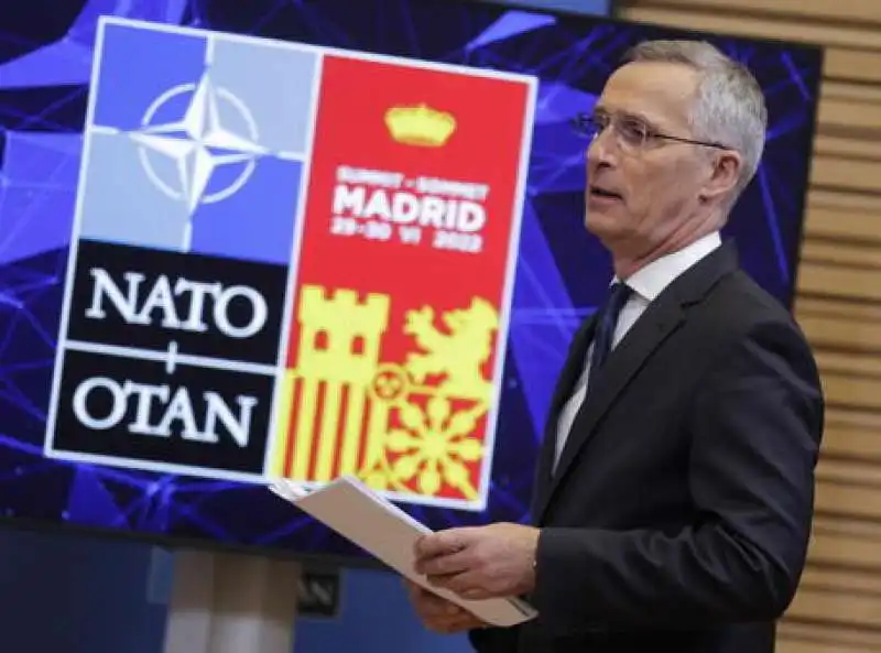 JENS STOLTENBERG - vertice nato madrid 