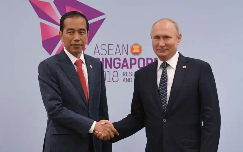 JOKO WIDODO VLADIMIR PUTIN 