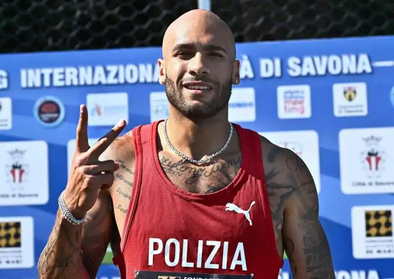 MARCELL JACOBS AI CAMPIONATI ITALIANI DI RIETI 