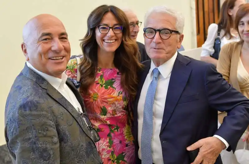 marcello zaccagnini e carmen con antonio matarrese  foto di bacco