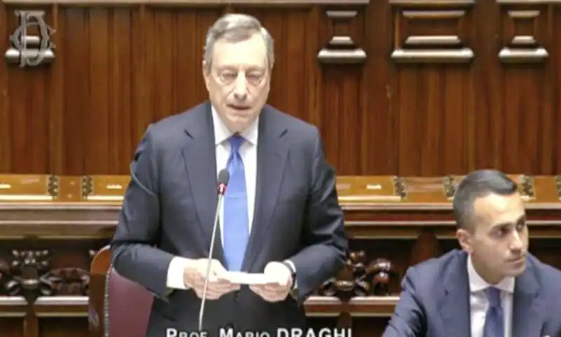 MARIO DRAGHI LUIGI DI MAIO 