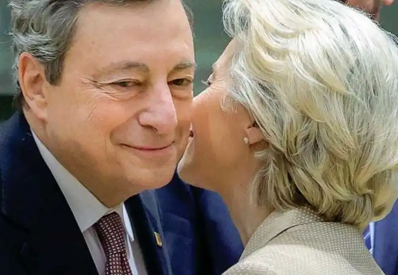 MARIO DRAGHI URSULA VON DER LEYEN