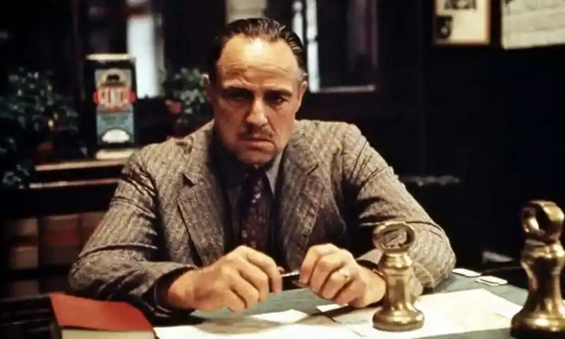 marlon brando ne il padrino