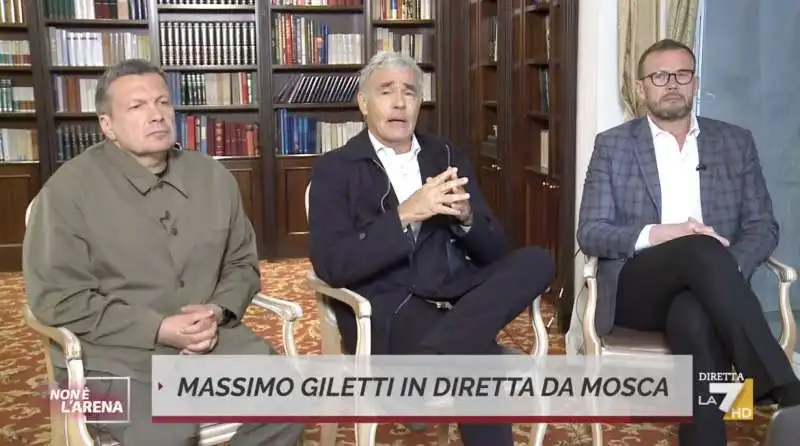 MASSIMO GILETTI A MOSCA CON SOLOVYEV DOPO IL MANCAMENTO