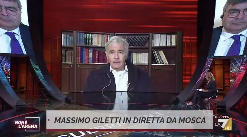 massimo giletti da mosca  