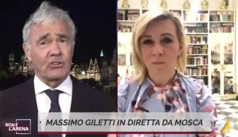 massimo giletti maria zakharova 1