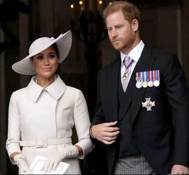 meghan markle e il principe harry a st. paul