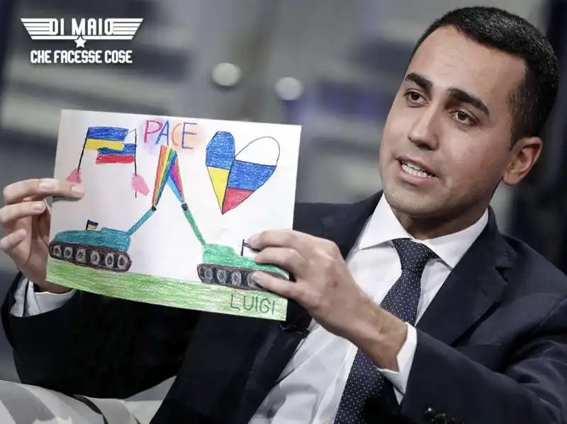 MEME SUL PIANO DI PACE DI LUIGI DI MAIO 