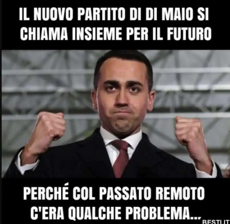 meme sulla scissione di luigi di maio dal m5s    3