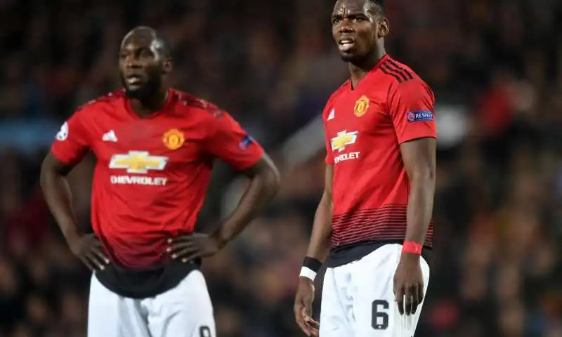 paul pogba e romelu lukaku 