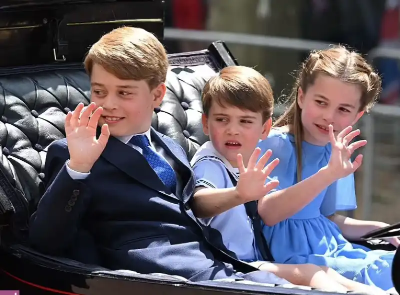 principe george, principe louis e charlotte