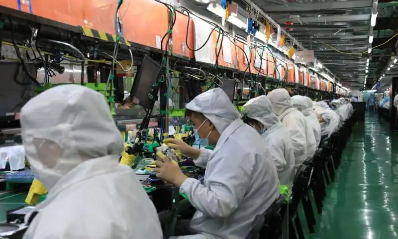 produzione prodotti apple in cina 