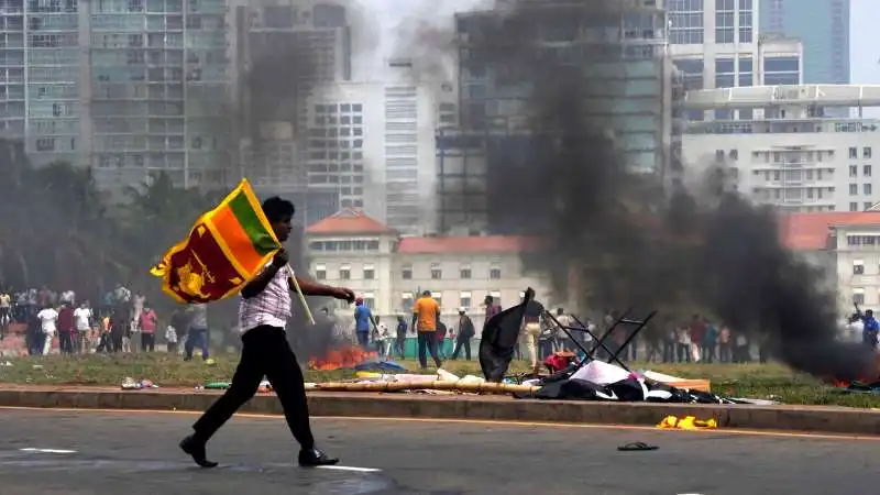 proteste in sri lanka 1