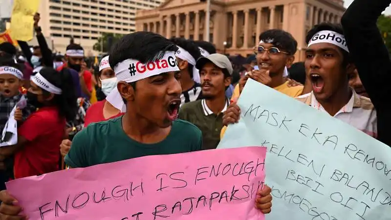 proteste in sri lanka 5