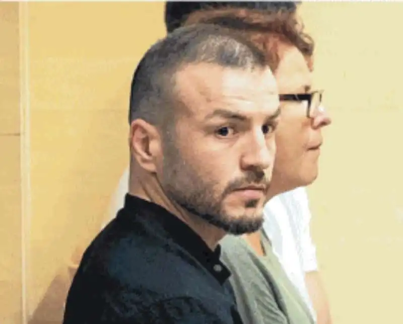 RASSOUL BISSOULTANOV IN AULA PER IL PROCESSO 