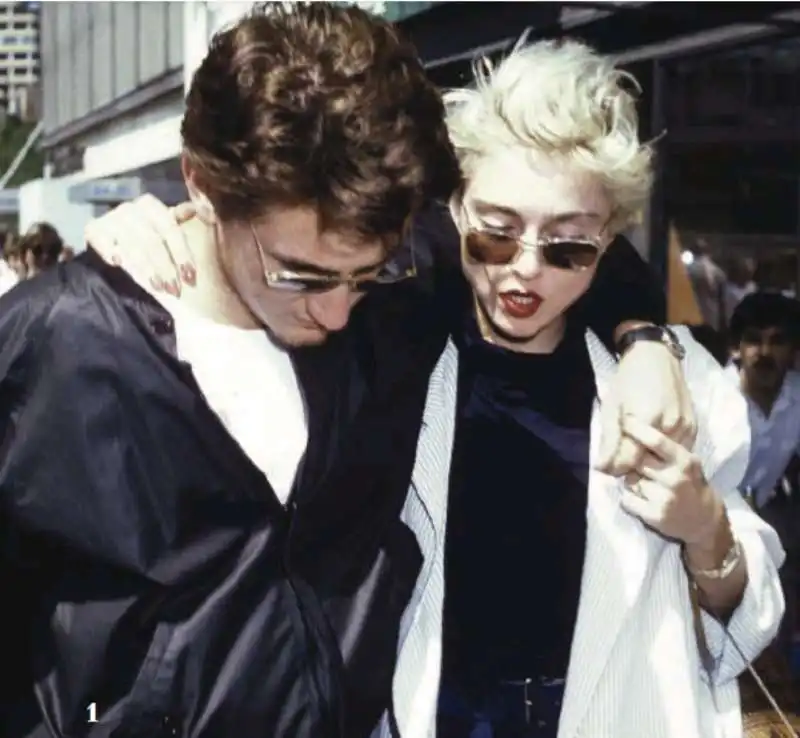 sean penn e madonna a new york nel 1986   ph ron galella