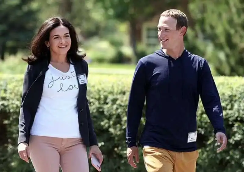 sheryl sandberg mark zuckerberg 