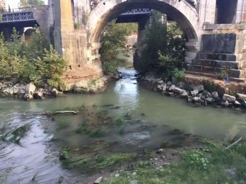 siccita tevere 