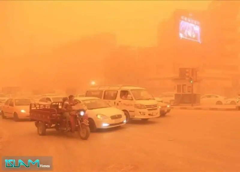 Tempesta di sabbia in Siria