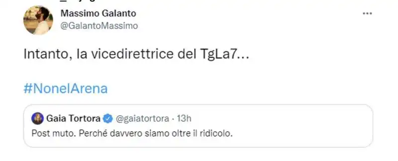 tweet su giletti in diretta da mosca    3