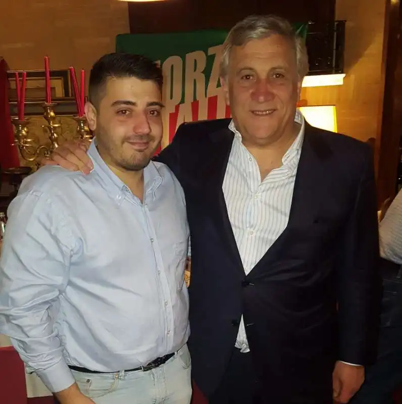 valerio cirillo con antonio tajani