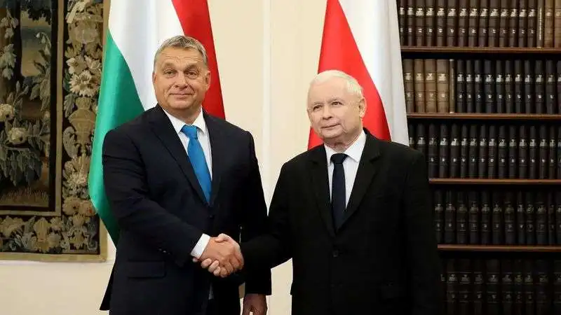 VIKTOR ORBAN JAROSLAW KACZYNSKI 