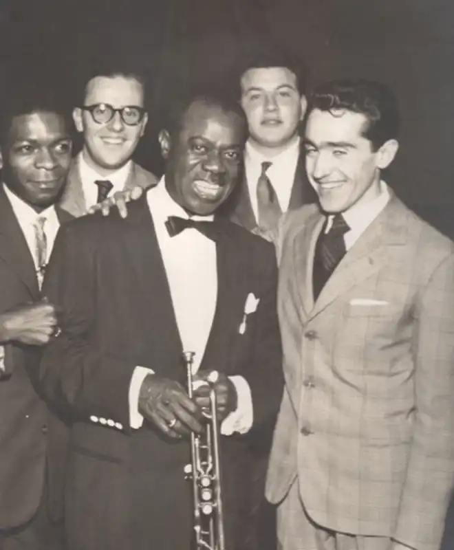 adriano mazzoletti e louis armstrong