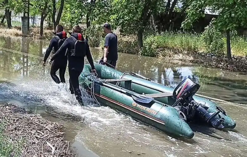 allagamento dopo l attacco alla diga di nova kakhova    7