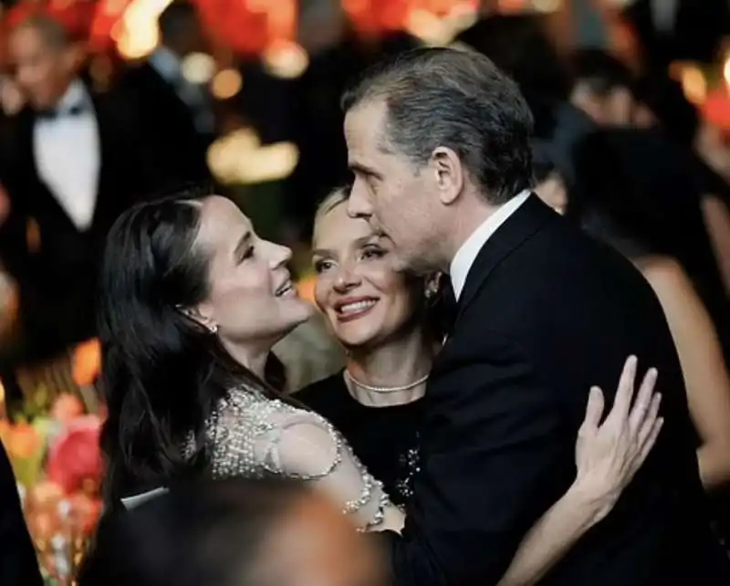 ashley biden   melissa cohen   hunter biden     cena di gala alla casa bianca 