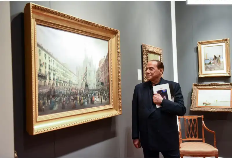 berlusconi e la passione per l'arte