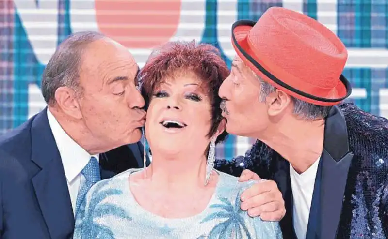 BRUNO VESPA - ORIETTA BERTI - FIORELLO