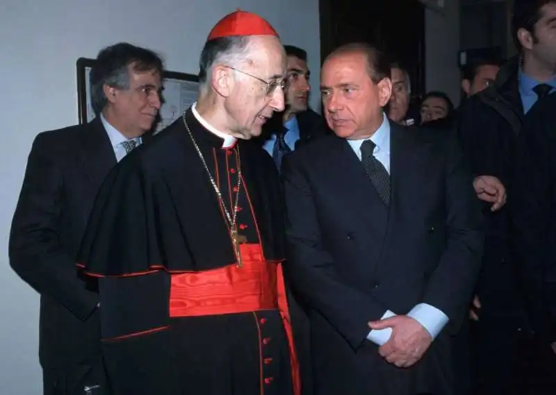 camillo ruini e silvio berlusconi