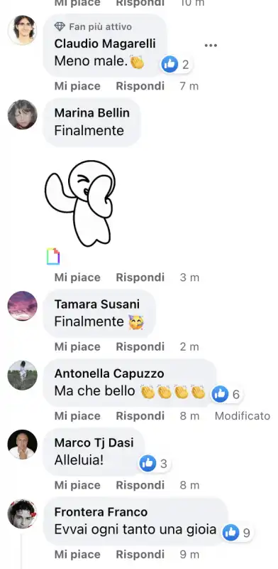 commenti felici per l annuncio di myrta merlino che lascia la7 4