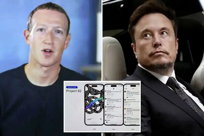 ELON MUSK MARK ZUCKERBERG THREADS 