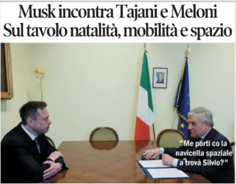 federico palmaroli in arte osho tajani musk