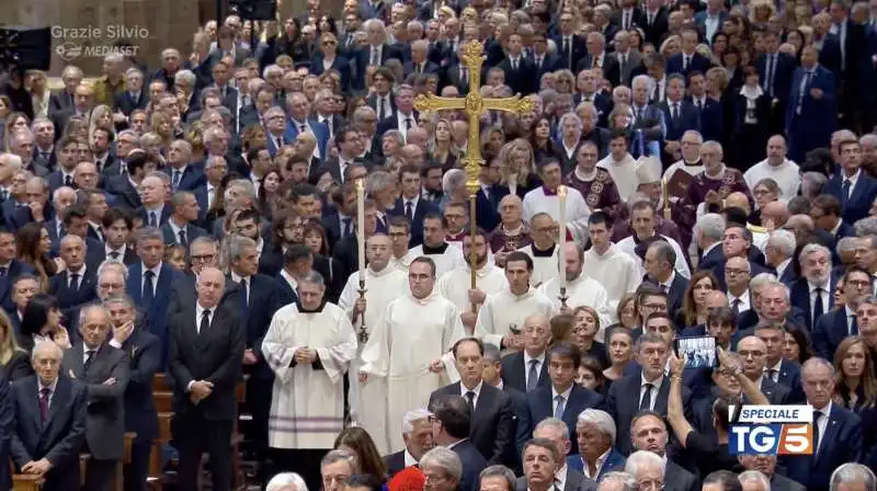  funerali silvio berlusconi 