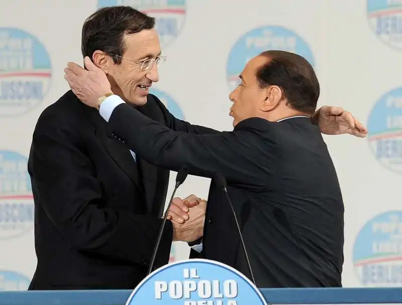 gianfranco fini   silvio berlusconi    