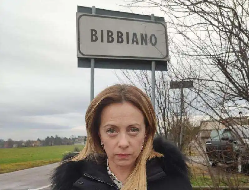 giorgia meloni a bibbiano 2